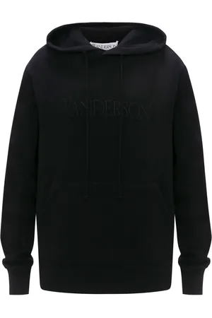 J.W.Anderson Logo-embroidered cotton hoodie