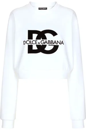 Dolce & Gabbana Logo-print cotton-blend sweatshirt