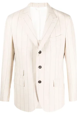 ELEVENTY Pinstriped single-breasted blazer