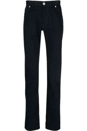BRIONI Logo-appliqué straight-leg trousers