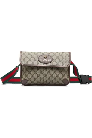 Gucci GG Supreme Pouch 548394 Beige Cloth ref.971577 - Joli Closet