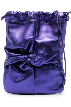 Hereu Ronet metallic bucket bag