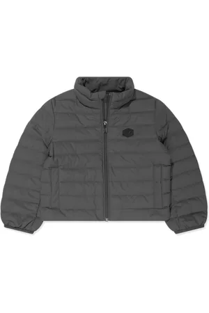 Emporio Armani Logo-patch quilted puffer jacket