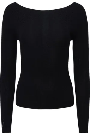 Altuzarra Lee logo-embroidered cashmere jumper