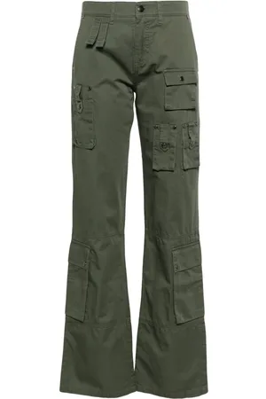 FAITH CONNEXION Mid-rise flared trousers