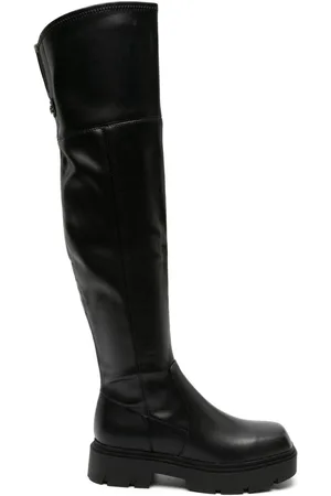 Guess Rassa knee-high leather boots