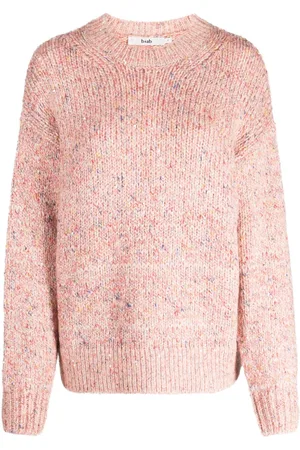 B+AB Mélange-effect knitted jumper