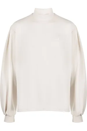 Random Identities Logo-embroidered cotton sweatshirt