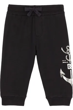 Dolce & Gabbana Logo-print cotton track pants