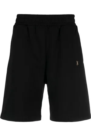 Palm Angels Monogram-appliqu� track shorts