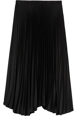 Jil Sander High-waist pleated midi skirt