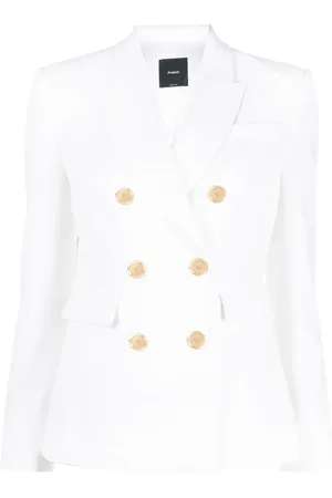 Pinko Peak-lapel double-breasted blazer