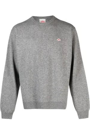 DANTON Logo-patch wool jumper