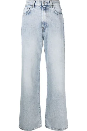 7 for all Mankind X Chiara Biasi Arctic mid-rise straight jeans