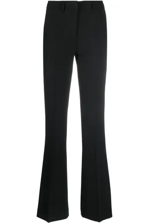 BLANCA Crepe flared trousers