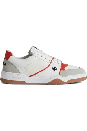 Dsquared2 Logo-embroidered panelled sneakers