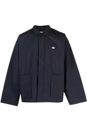 DANTON Logo-patch padded jacket