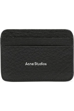 Acne Studios Logo-print leather cardholder