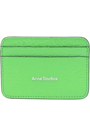 Acne Studios Logo-print leather cardholder
