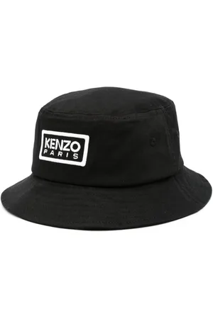 Kenzo Embroidered-logo bucket hat