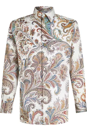 Etro Paisley-print cotton shirt