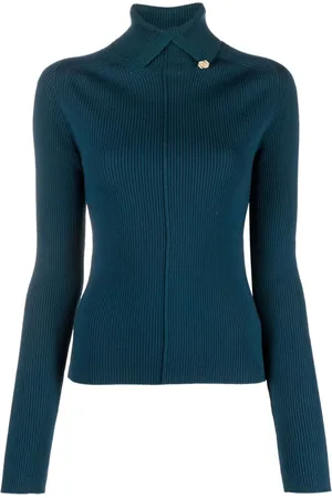 Lanvin Embellished rollneck jumper
