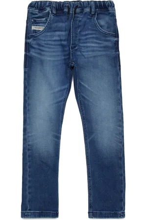 Diesel Drawstring-waist skinny-cut jeans