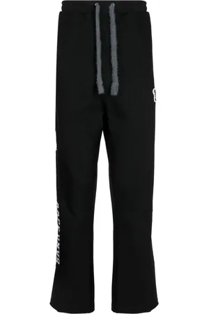 A Bathing Ape Logo-appliqué track pants