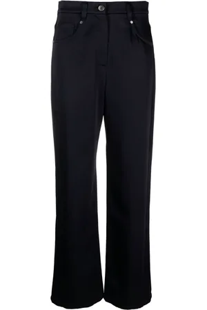 Brunello Cucinelli Straight-leg satin-finish trousers