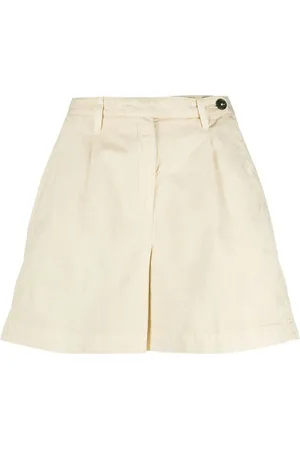 MASSIMO ALBA Cotton-linen bermuda shorts