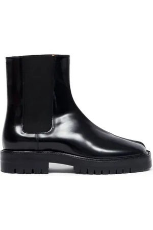 Maison Margiela Tabi leather Chelsea boots