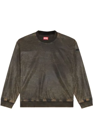 Diesel D-Krib-S coated sweatshirt