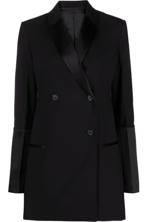 Helmut Lang Double-breasted tuxedo blazer