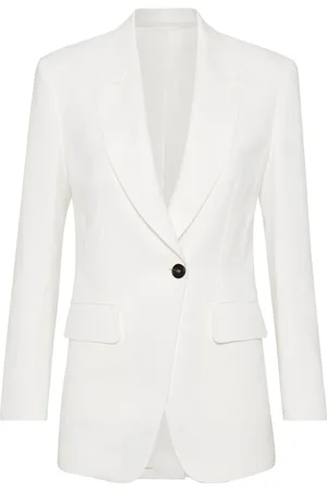 Brunello Cucinelli Peak-lapels single-breasted blazer
