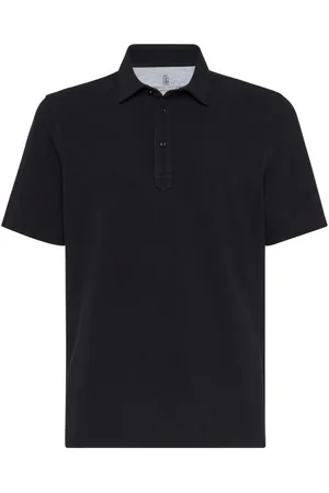 Brunello Cucinelli Button-fastening cotton polo shirt
