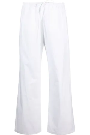 MATTEAU Straight-leg organic-cotton trousers