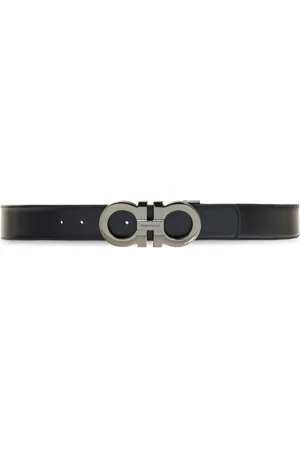 Salvatore Ferragamo Gancini reversible leather belt