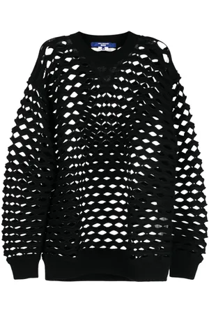 JUNYA WATANABE Laser cut-detail crew-neck jumper