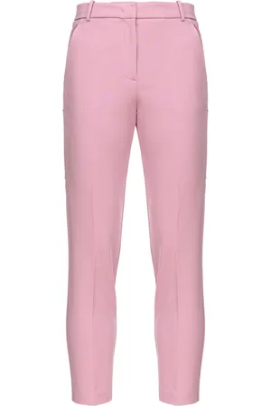 Pinko Presses-crease tapered-leg trousers