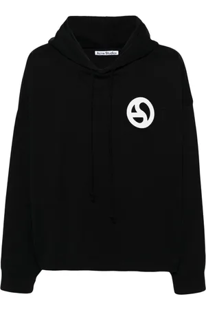 Acne Studios Graphic-print cotton hoodie