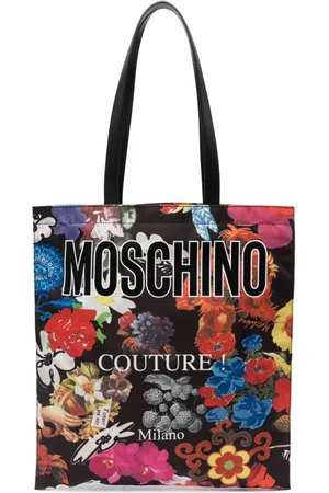 Moschino Large floral-print tote bag