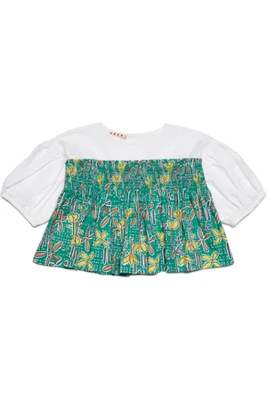 Marni Carioca-print panelled shirt