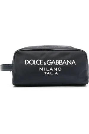 Dolce & Gabbana Logo-lettering wash bag