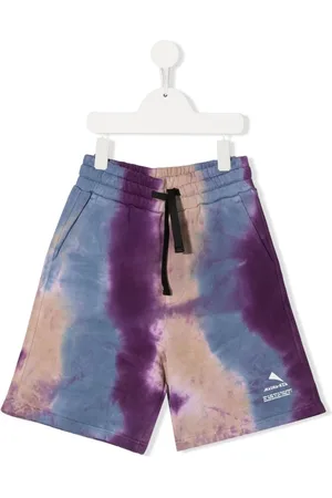 MAUNA KEA Tie-dye drawstring shorts