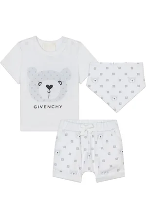 Givenchy 4G cotton short set (set of three)
