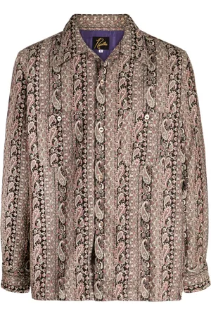 Pins & Needles Paisley-print button-up shirt