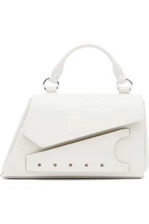 Maison Margiela Snatched leather tote bag
