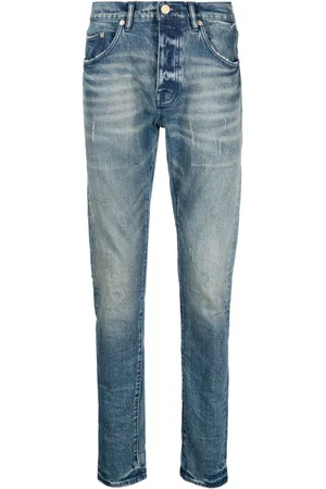 Purple Brand P001 low-rise slim-leg jeans