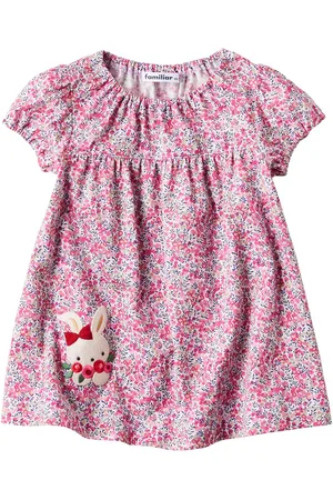 Familiar Floral-print cotton midi dress