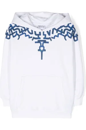 MARCELO BURLON Graffiti Wings oversized hoodie